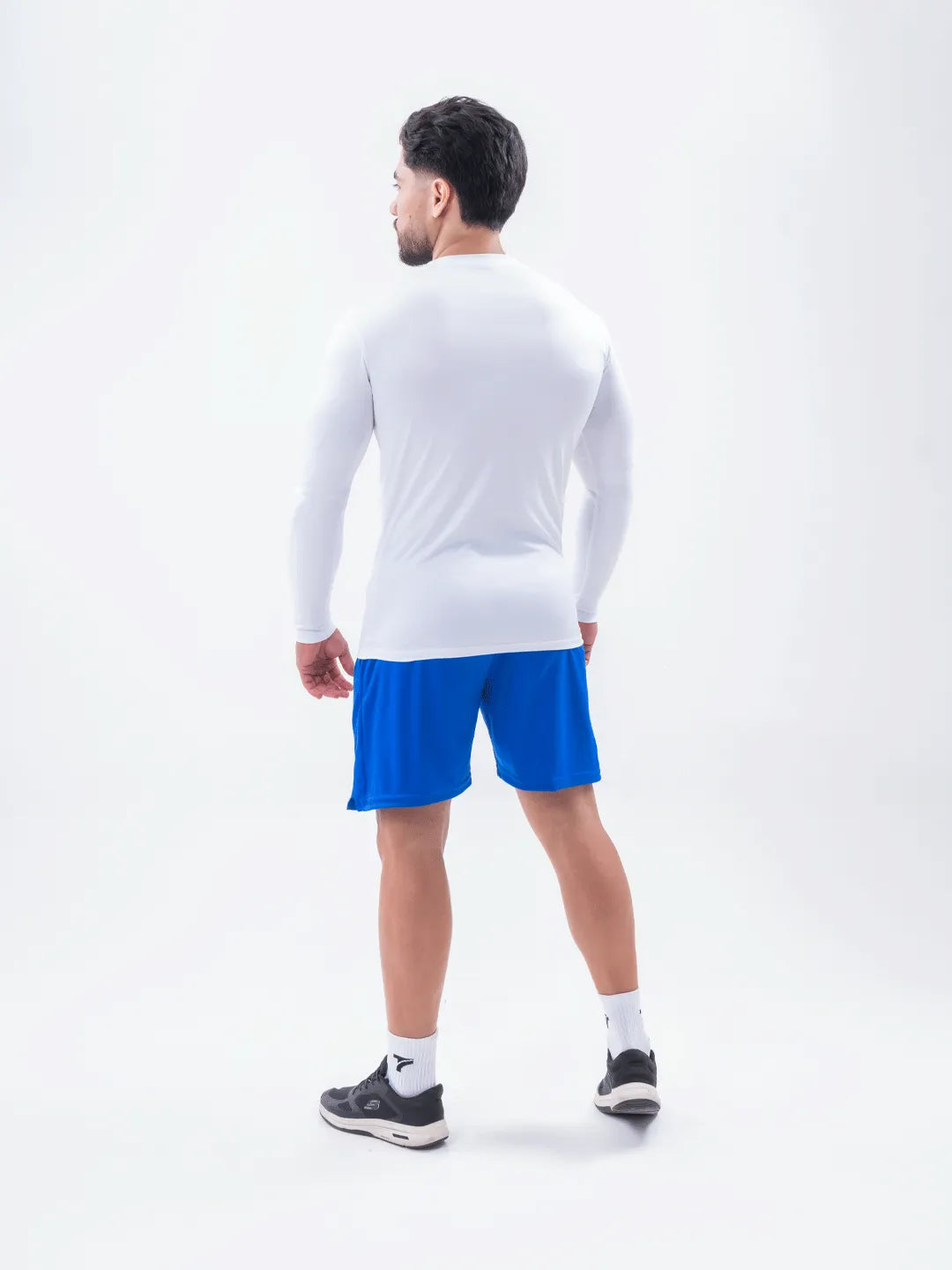 Buzo de Compresión Deportivo Hombre Color Blanco