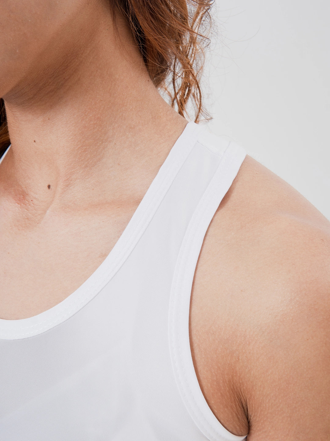 Camiseta Esqueleto Deportiva de Mujer Tradicional – Blanco