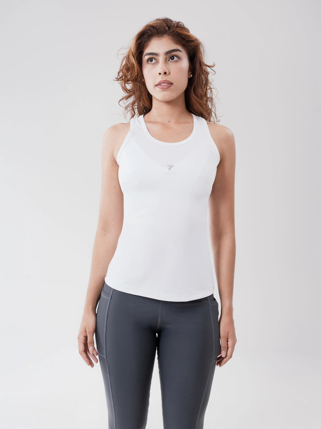 Camiseta Esqueleto Deportiva de Mujer Tradicional – Blanco