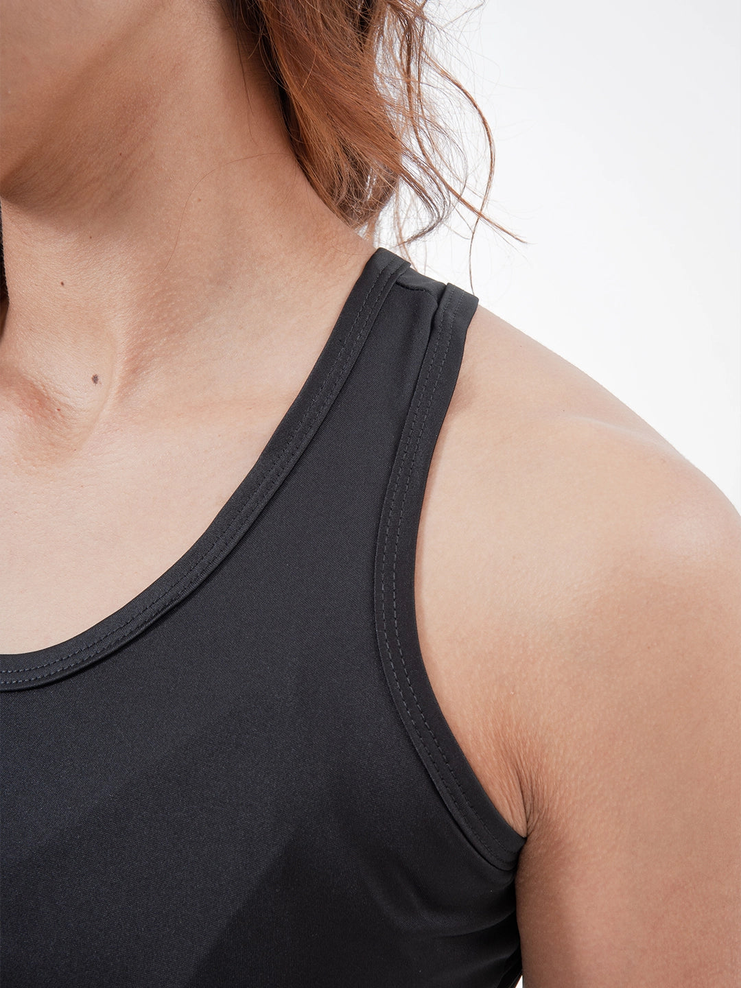 Camiseta Esqueleto Deportiva de Mujer Tradicional – Negro