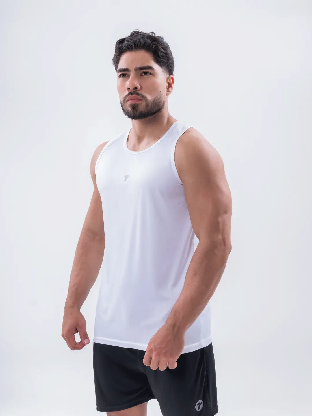 Camiseta Esqueleto Deportiva Dri Fit de Hombre – Blanco