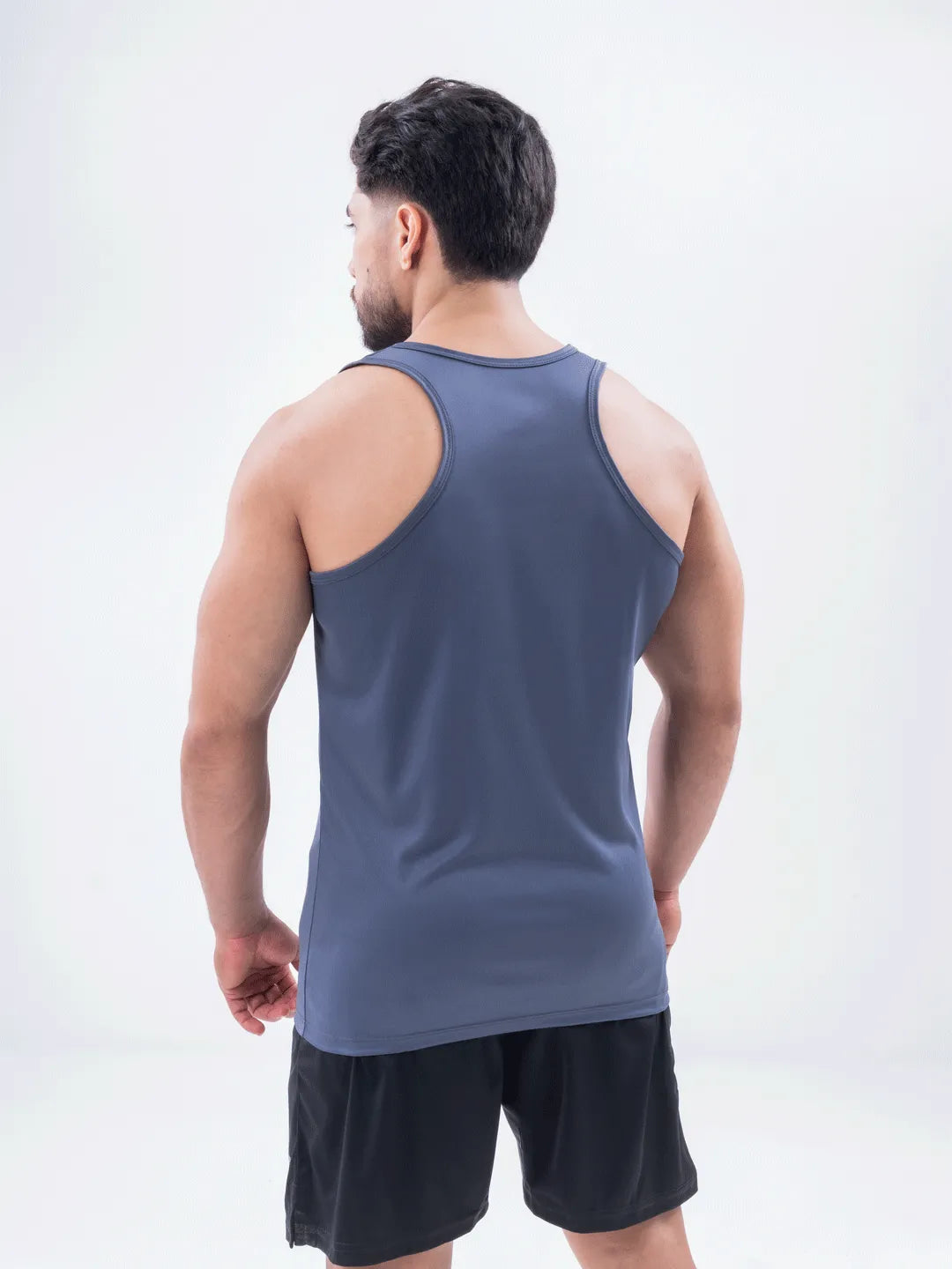 Camiseta Esqueleto Deportiva Dri Fit de Hombre – Gris Oscuro