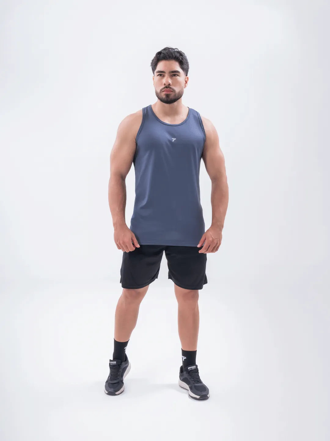 Camiseta Esqueleto Deportiva Dri Fit de Hombre – Gris Oscuro