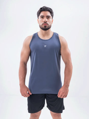 Camiseta Esqueleto Deportiva Dri Fit de Hombre – Gris Oscuro