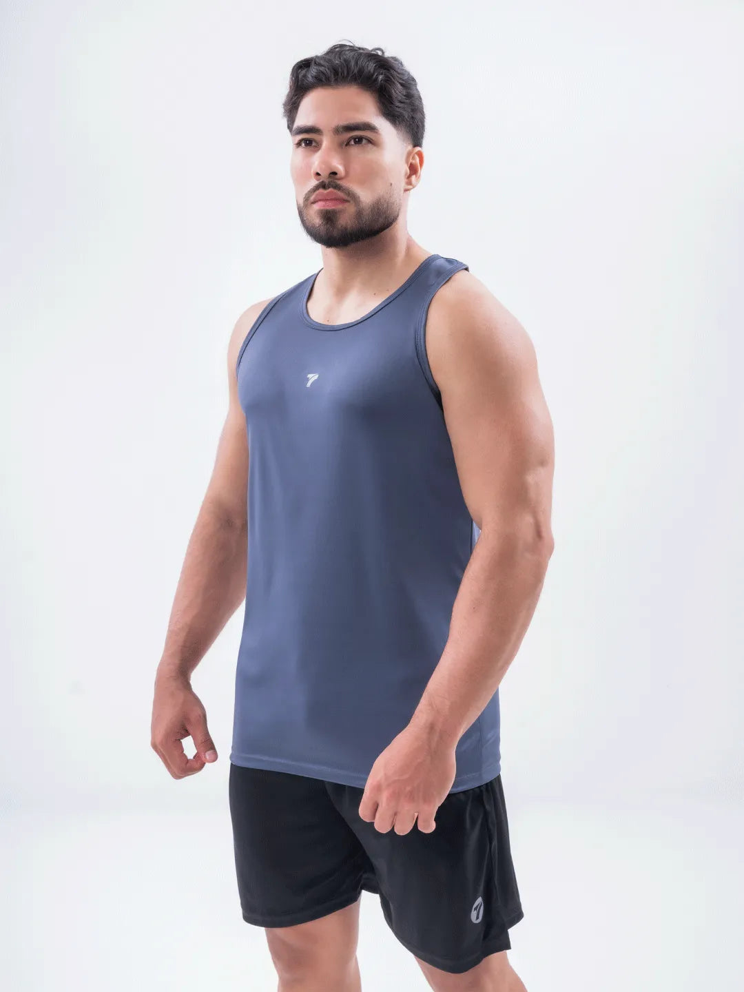 Camiseta Esqueleto Deportiva Dri Fit de Hombre – Gris Oscuro