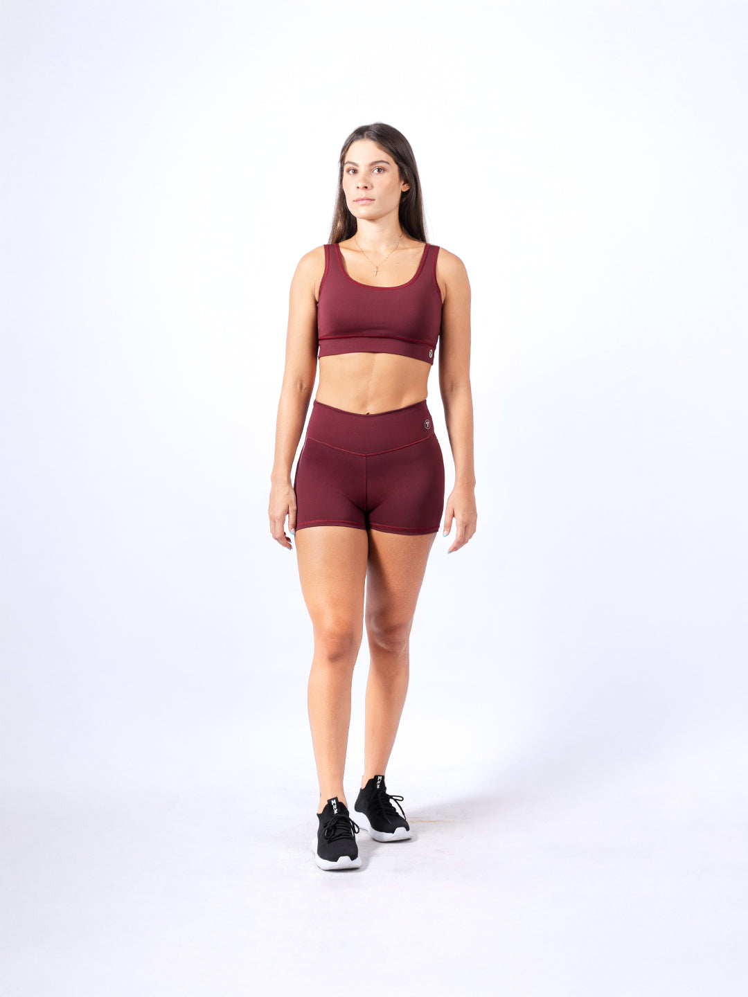 Top Deportivo de Mujer Unicolor Básico – Mora en Leche
