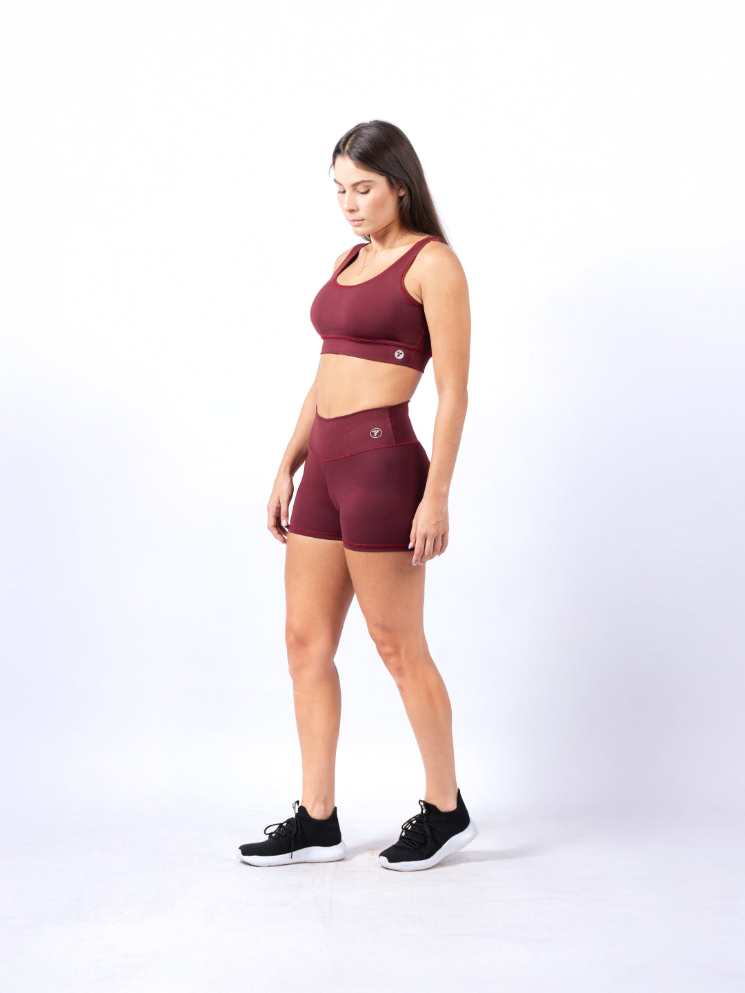 Top Deportivo de Mujer Unicolor Básico – Mora en Leche