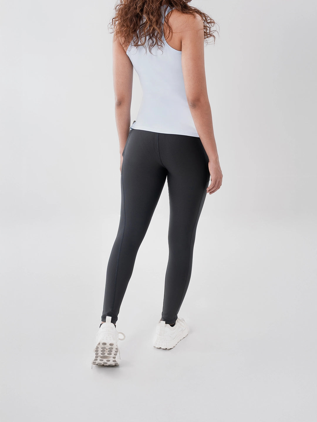 Leggins Deportivos de Mujer con Bolsillo - Negro