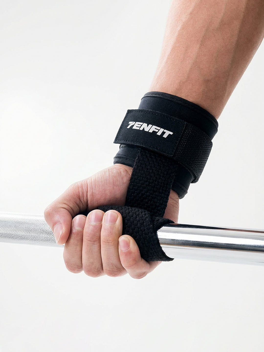 Straps Deportivos para Levantamiento de Pesas - Negro