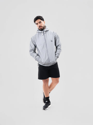 Chaqueta Deportiva para running de Hombre Sparta Night Pro – Gris Claro