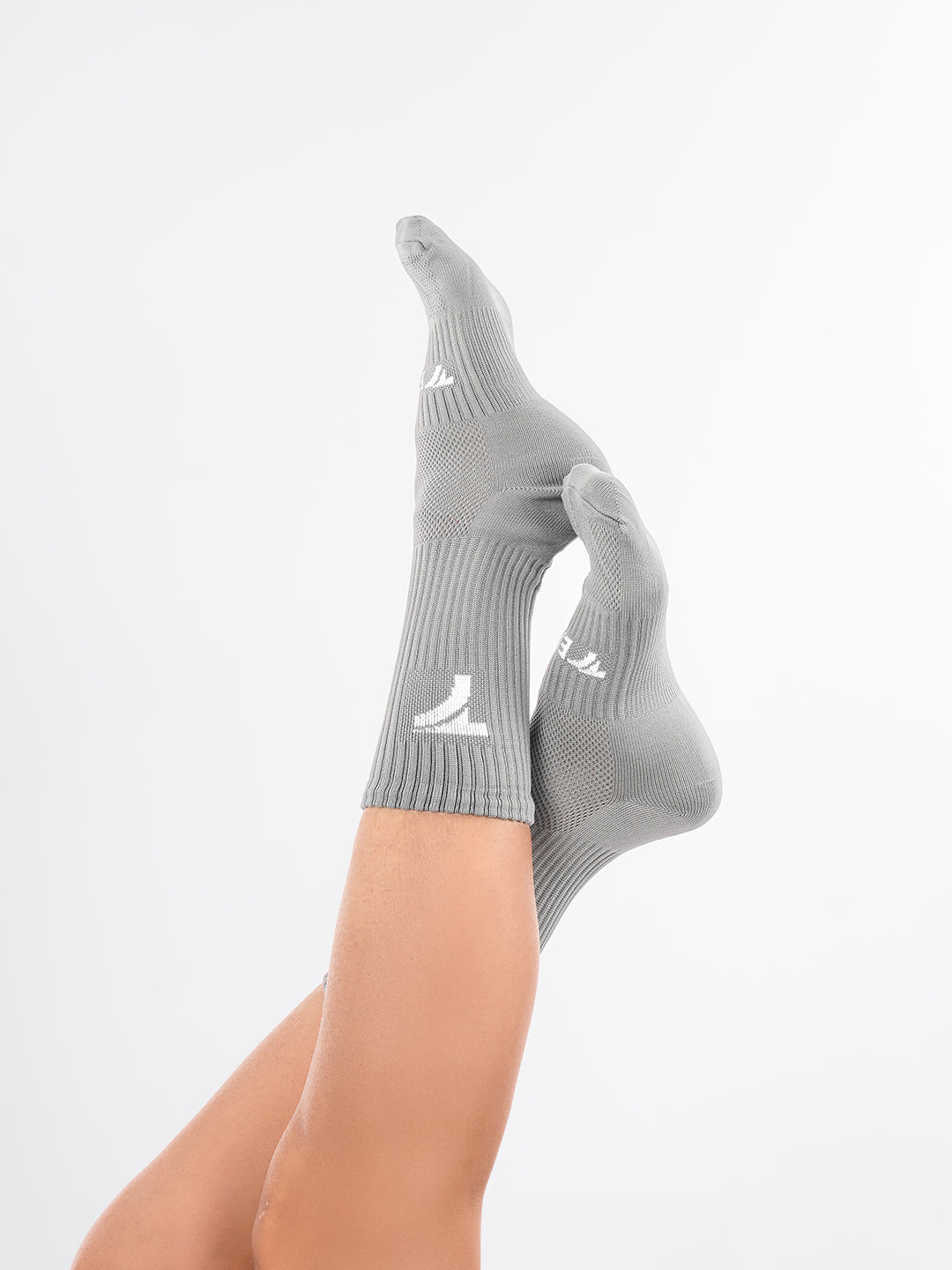 Medias Deportivas Unisex – Gris Claro