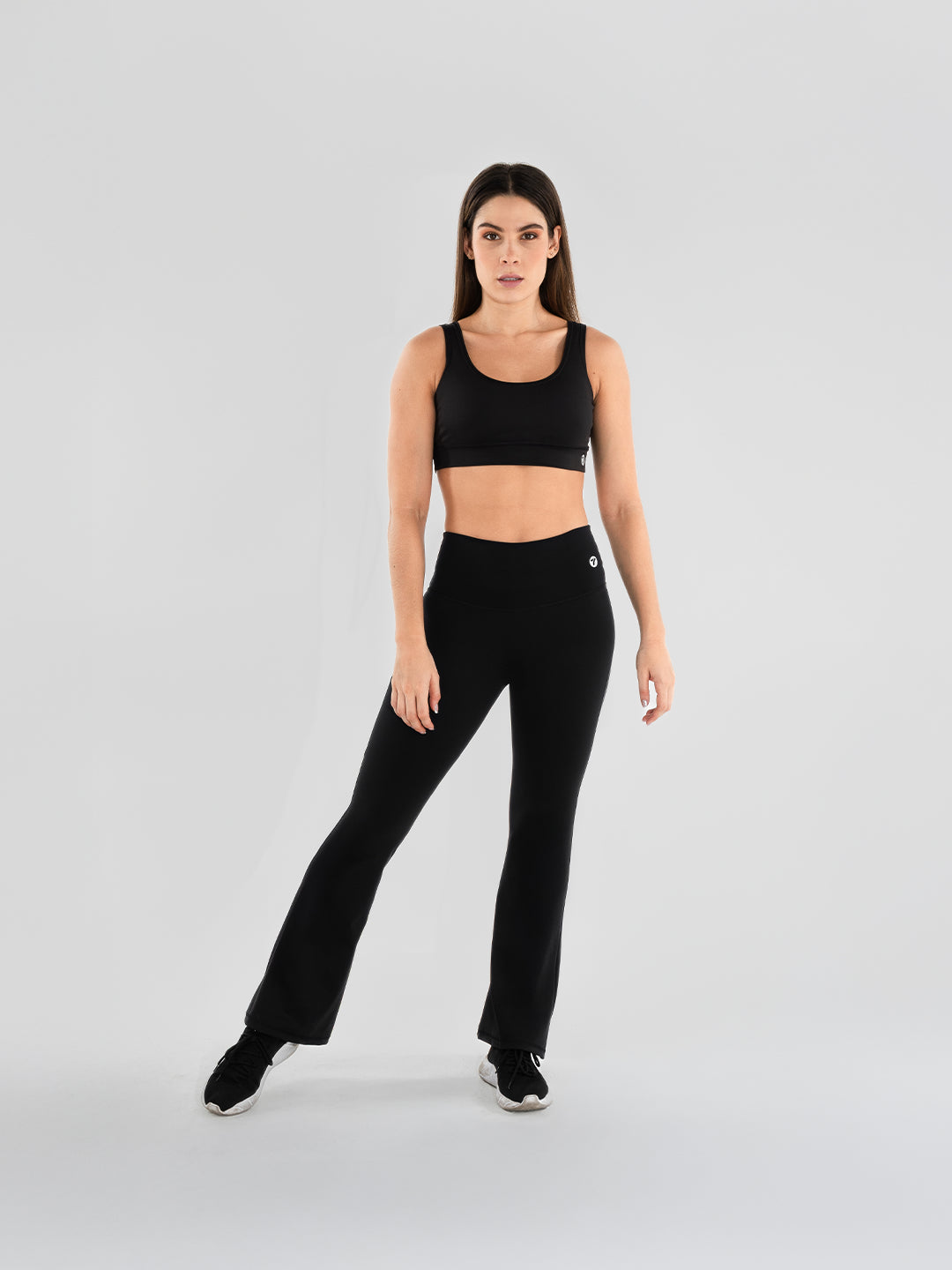 Leggins Deportivos de Mujer Bota Ancha Venus – Negro