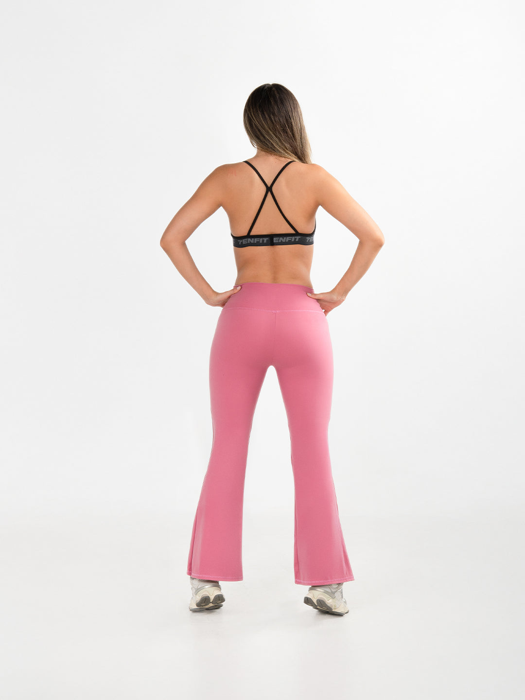 Leggins Deportivos de Mujer Bota Ancha Venus – Rosa Crepe