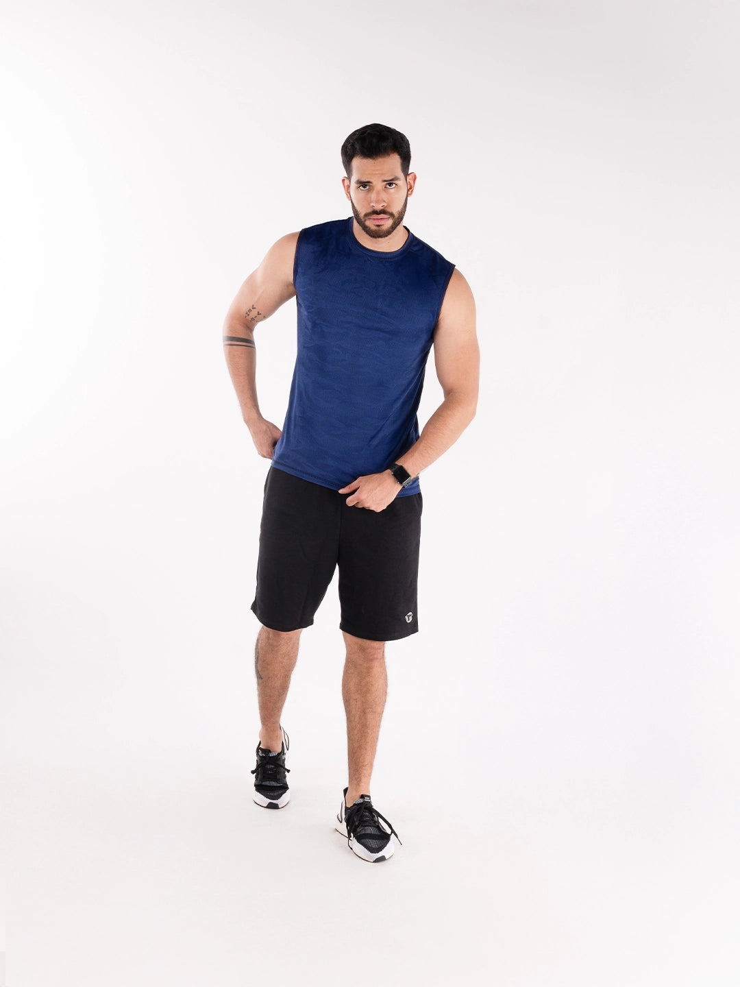 Camisilla Deportiva de Hombre Flex Fury - Azul Turquí