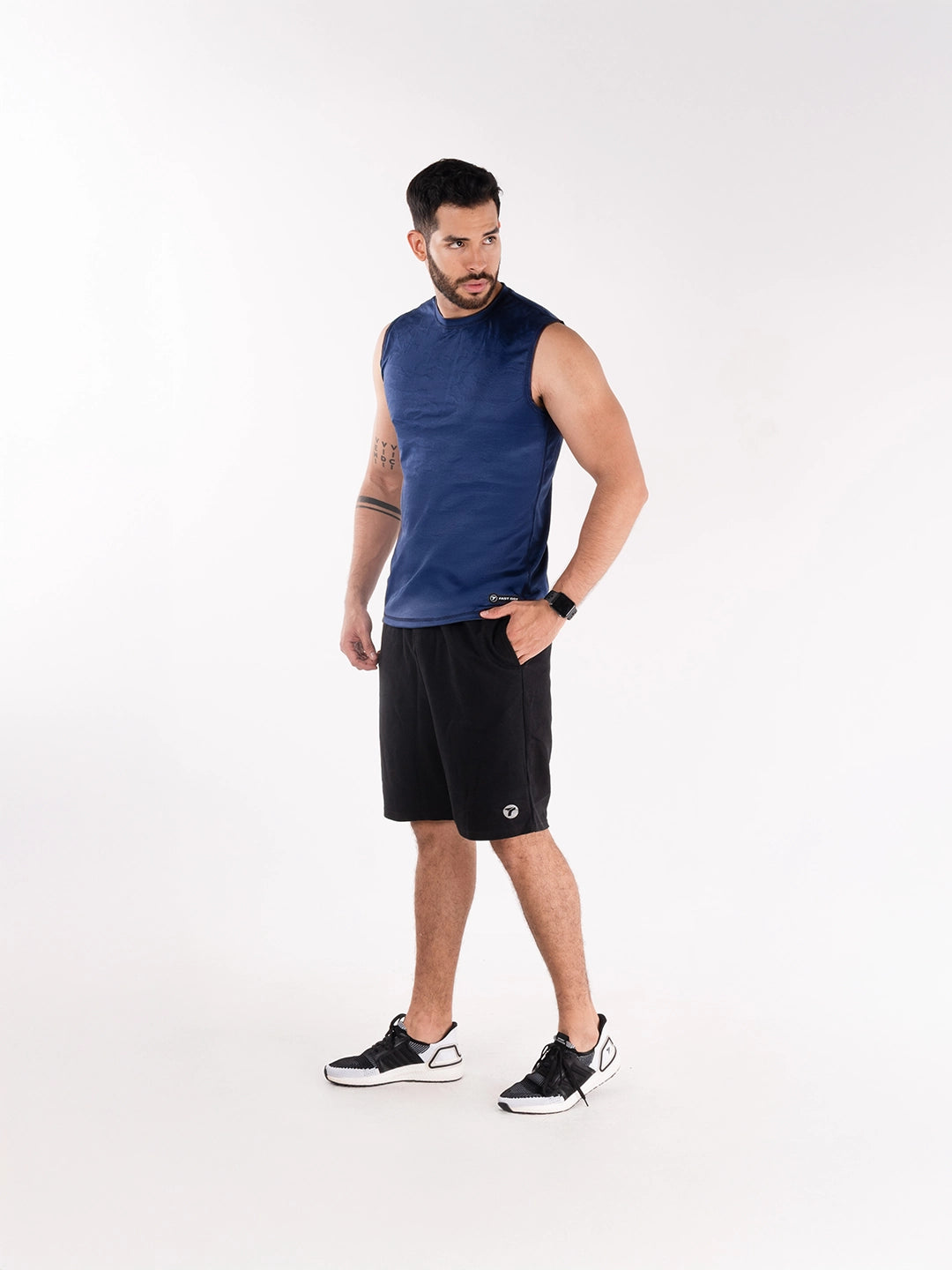 Camisilla Deportiva de Hombre Flex Fury - Azul Turquí