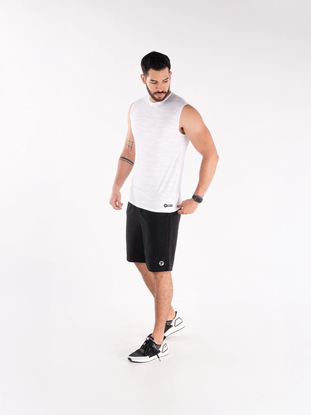 Camisilla Deportiva de Hombre Flex Fury - Blanco