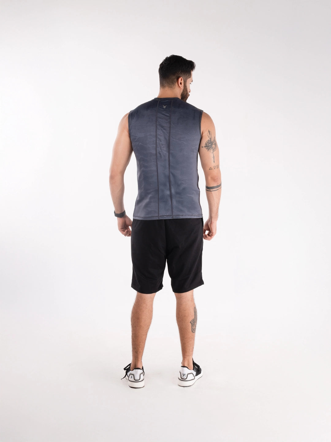 Camisilla Deportiva de Hombre Flex Fury - Gris Oscuro