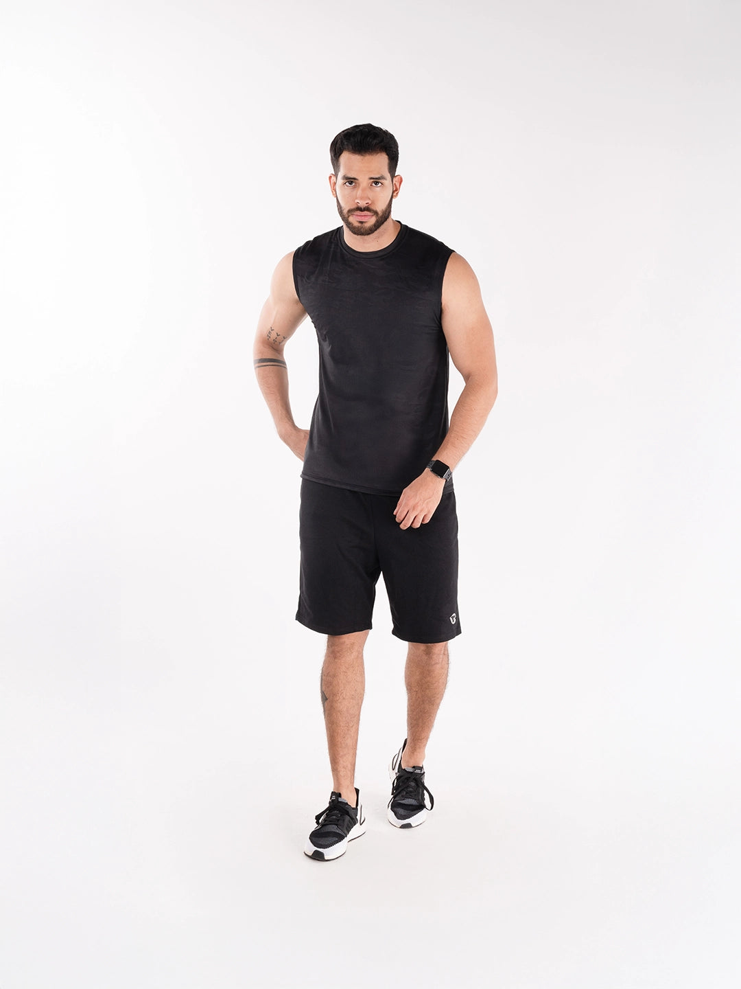 Camisilla Deportiva de Hombre Flex Fury - Negro