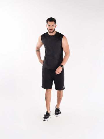 Camisilla Deportiva de Hombre Flex Fury - Negro