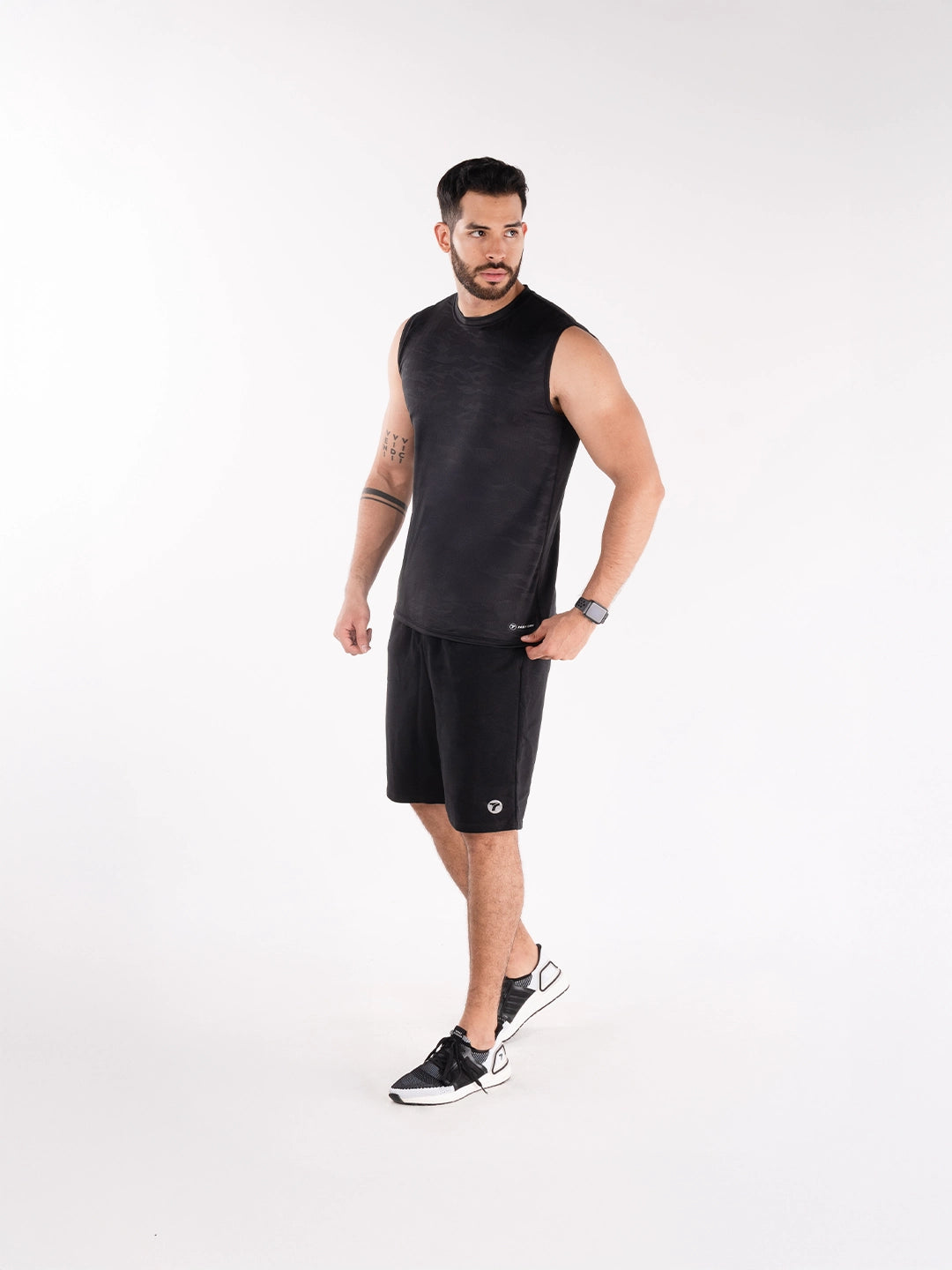 Camisilla Deportiva de Hombre Flex Fury - Negro