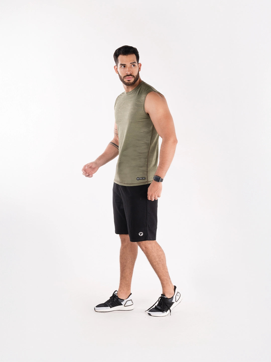 Camisilla Deportiva de Hombre Flex Fury - Verde Militar