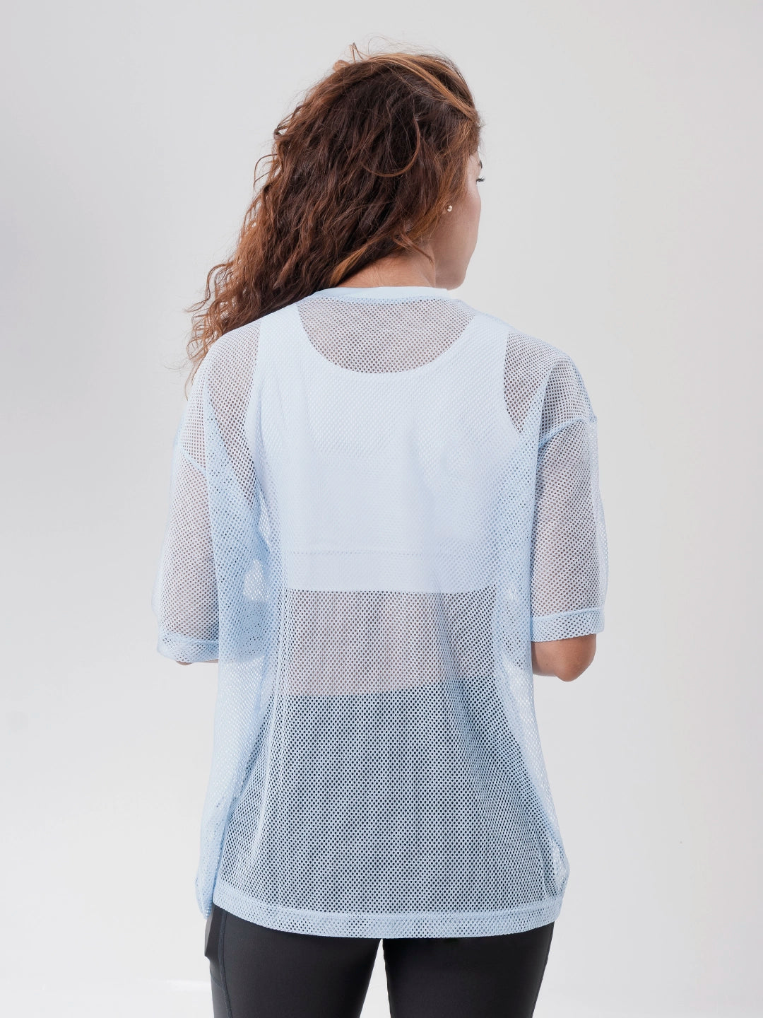 Camiseta Deportiva de Mujer Airflow - Azul Celeste