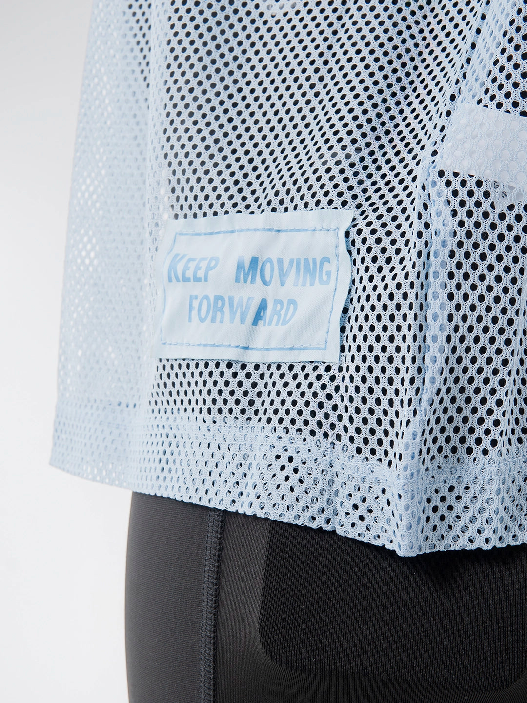 Camiseta Deportiva de Mujer Airflow - Azul Celeste