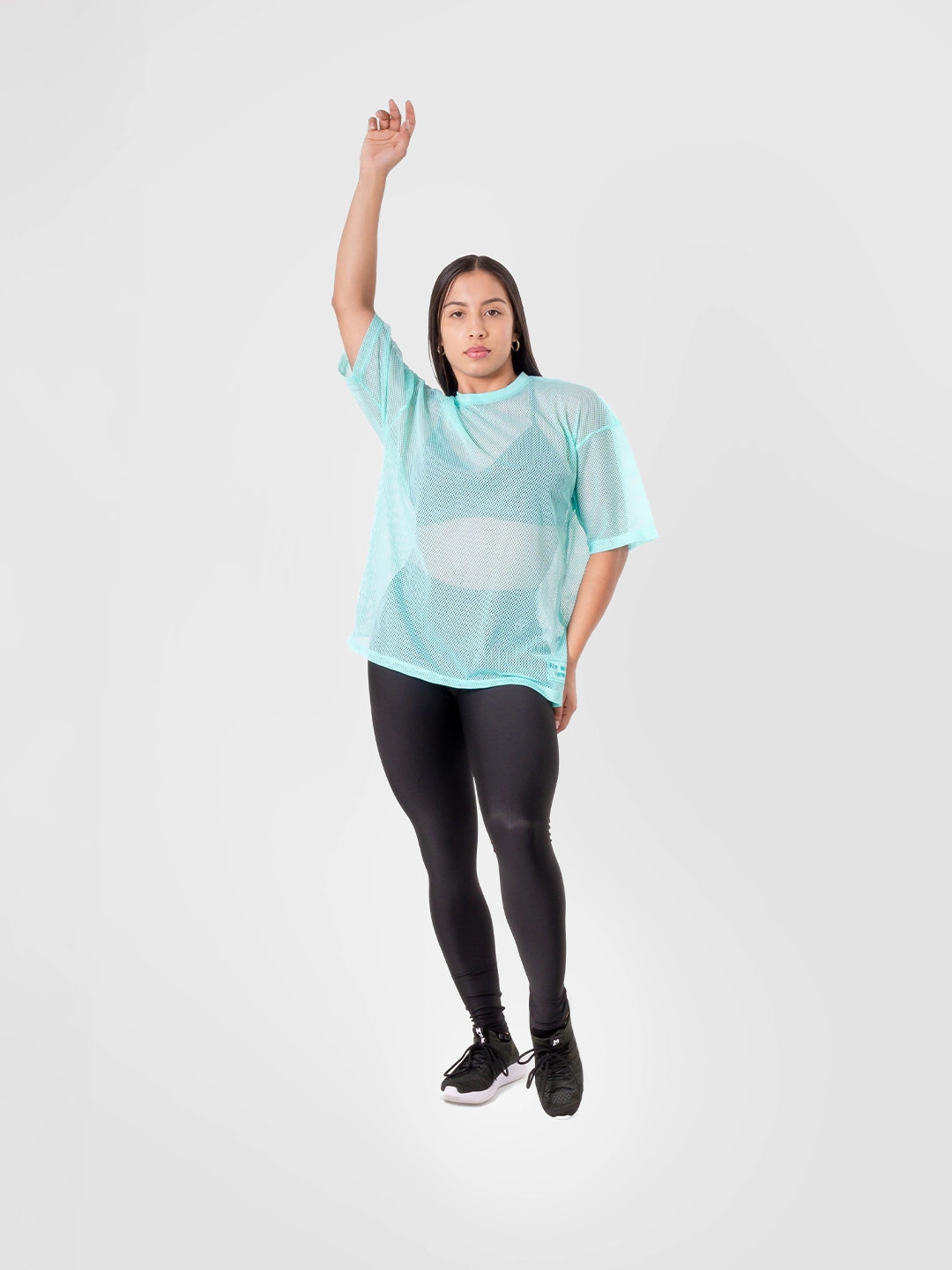 Camiseta Deportiva de Mujer Airflow - Verde Menta