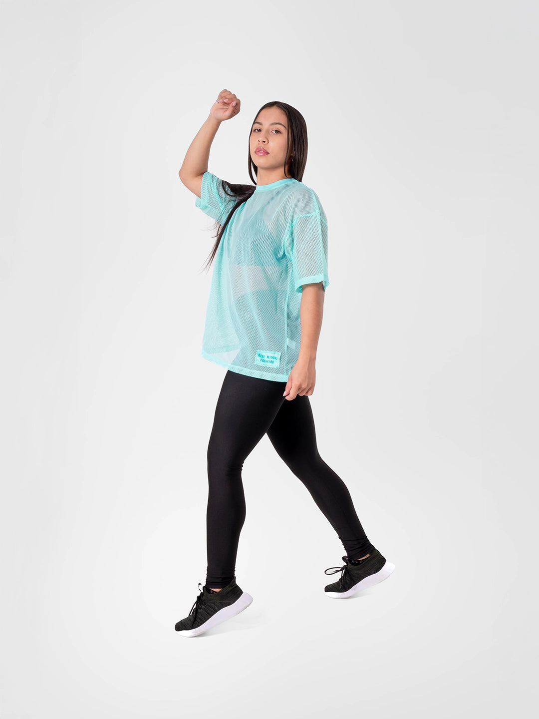 Camiseta Deportiva de Mujer Airflow - Verde Menta