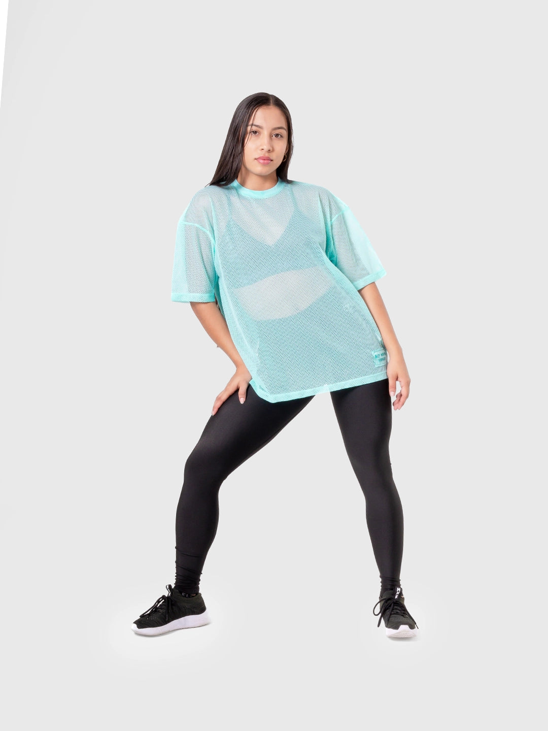Camiseta Deportiva de Mujer Airflow - Verde Menta