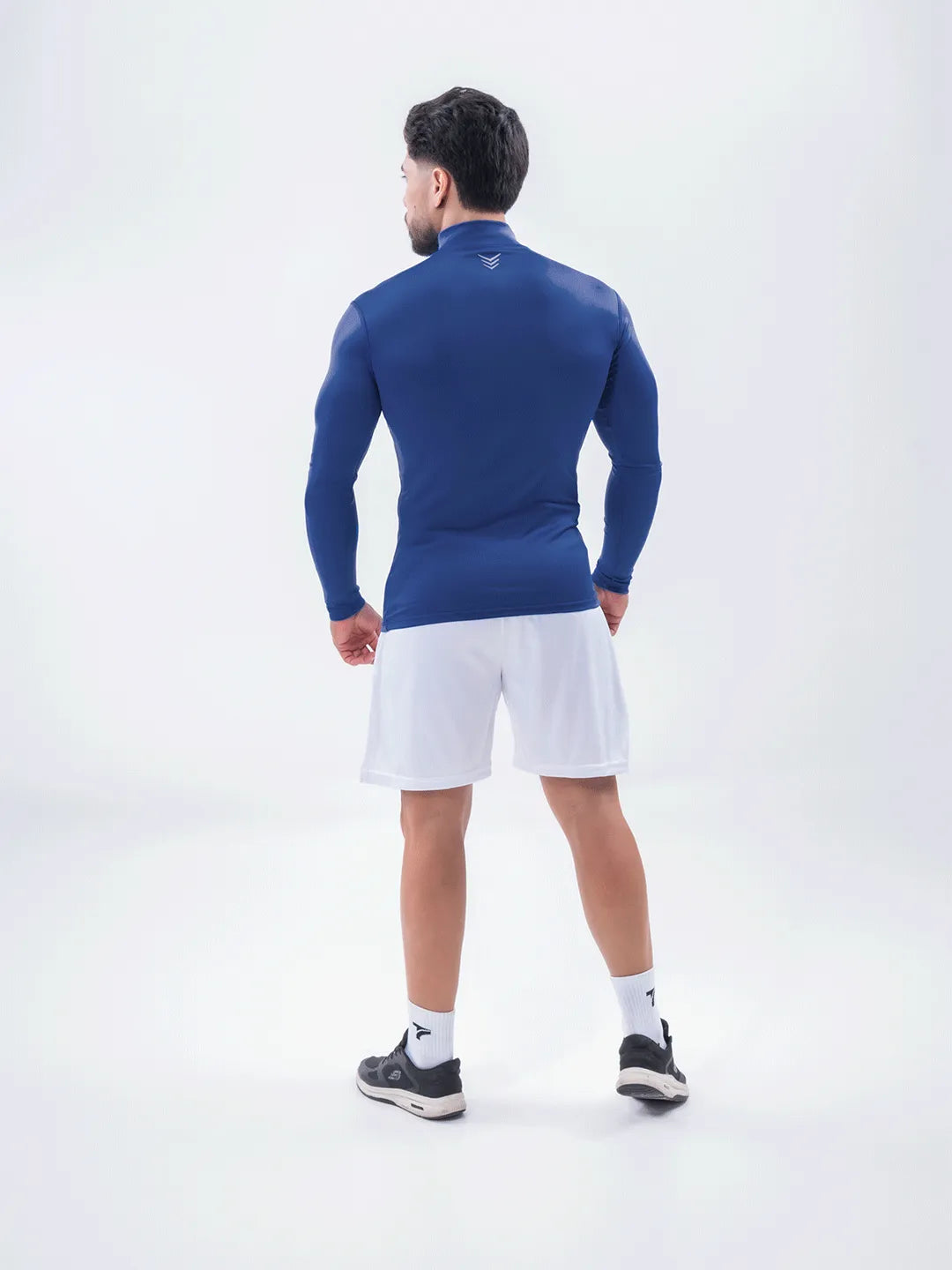 Buzo Manga Larga para running de Hombre Rolling – Azul Turquí
