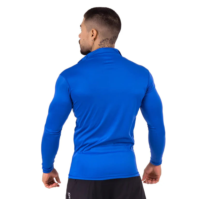 Buzo Manga Larga para running de Hombre Rolling – Azul Rey