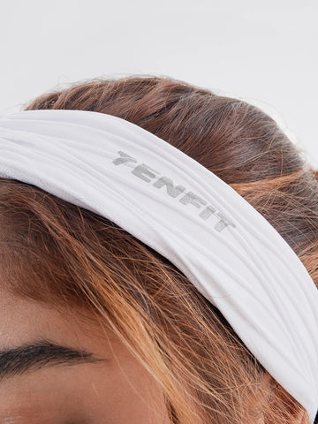 Banda Deportiva de Mujer Sweatband - Blanco