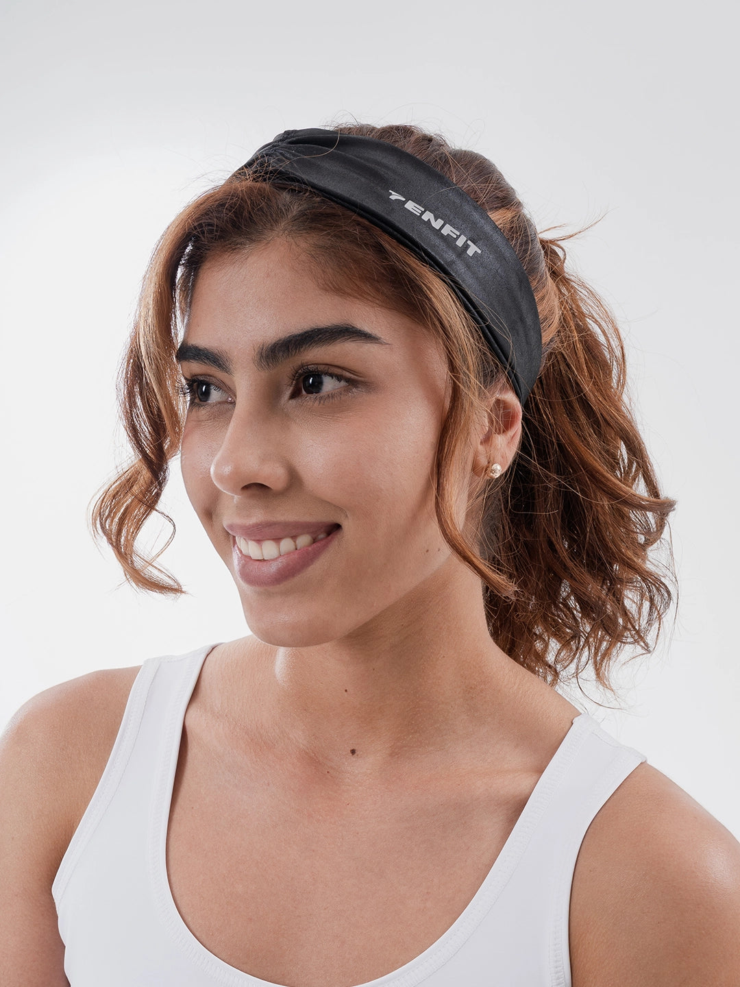 Banda Deportiva de Mujer Sweatband - Negro