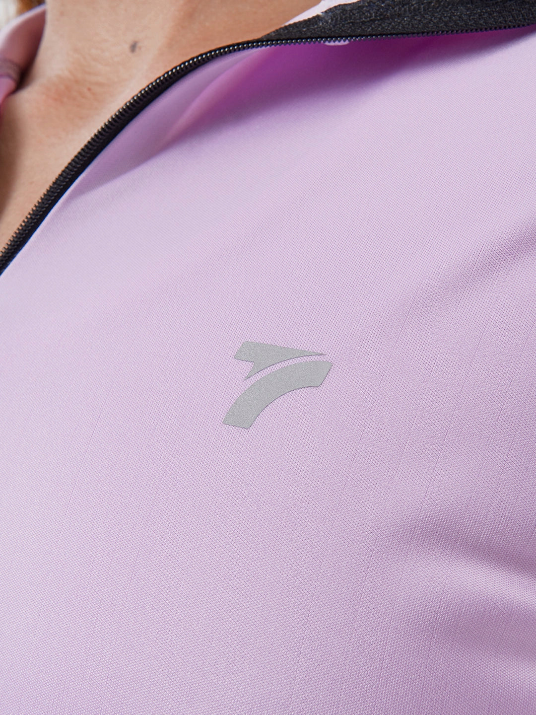 Buzo Manga Larga para running de Mujer Rolling Pro - Lila Oscuro