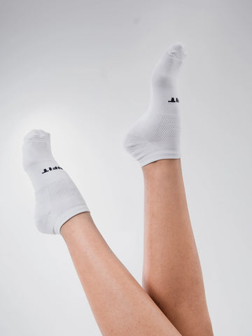 Medias Tobilleras Deportivas - Blanco