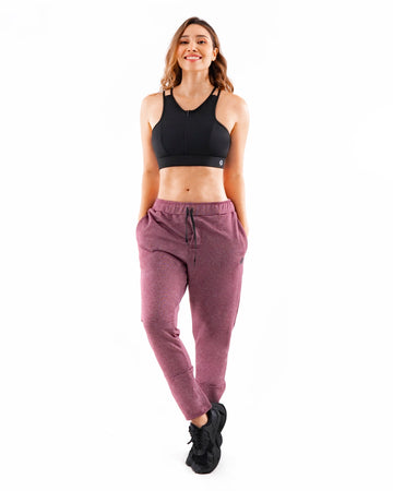 Top Deportivo de Mujer con Cierre Powerzip – Negro