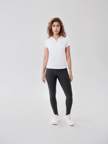 Camiseta Deportiva de Mujer Rolling - Blanco