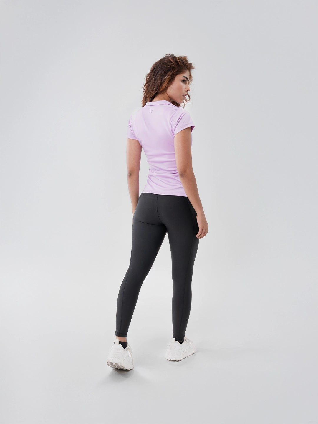 Camiseta Deportiva de Mujer Rolling - Lila Oscuro