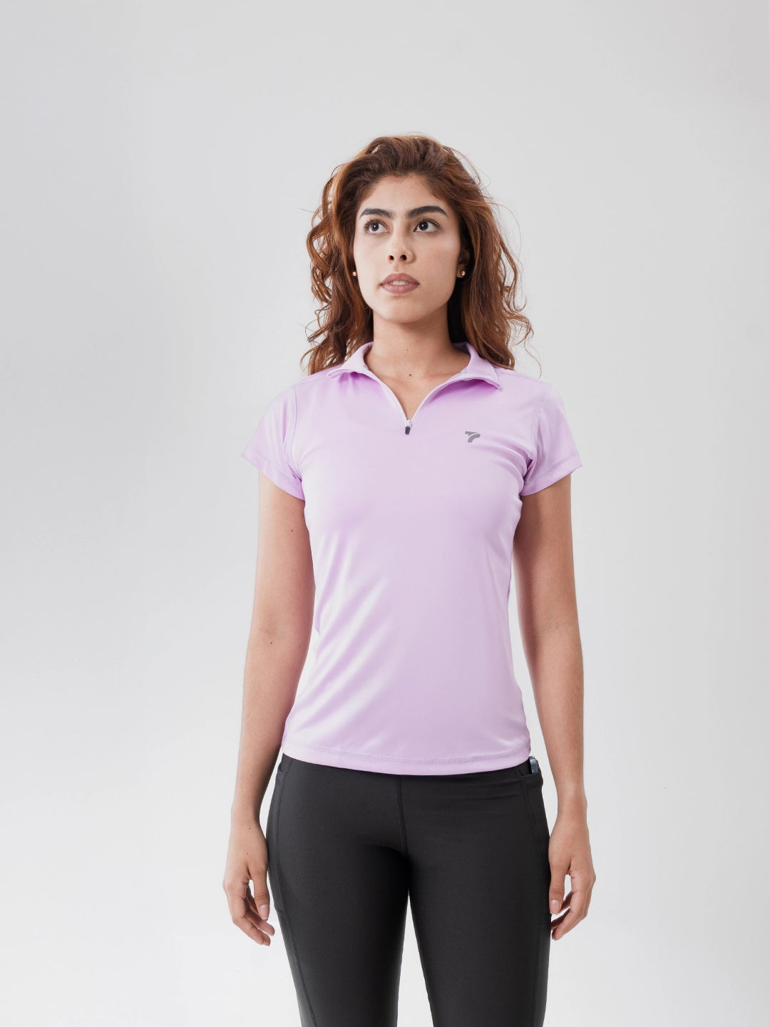 Camiseta Deportiva de Mujer Rolling - Lila Oscuro