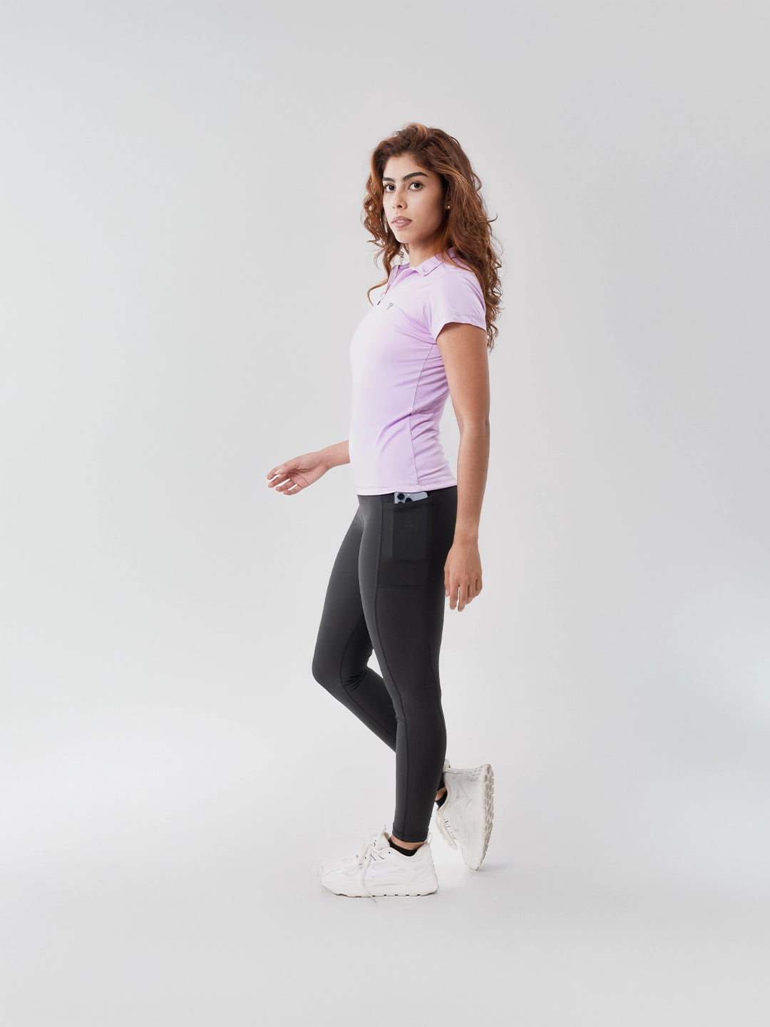 Camiseta Deportiva de Mujer Rolling - Lila Oscuro