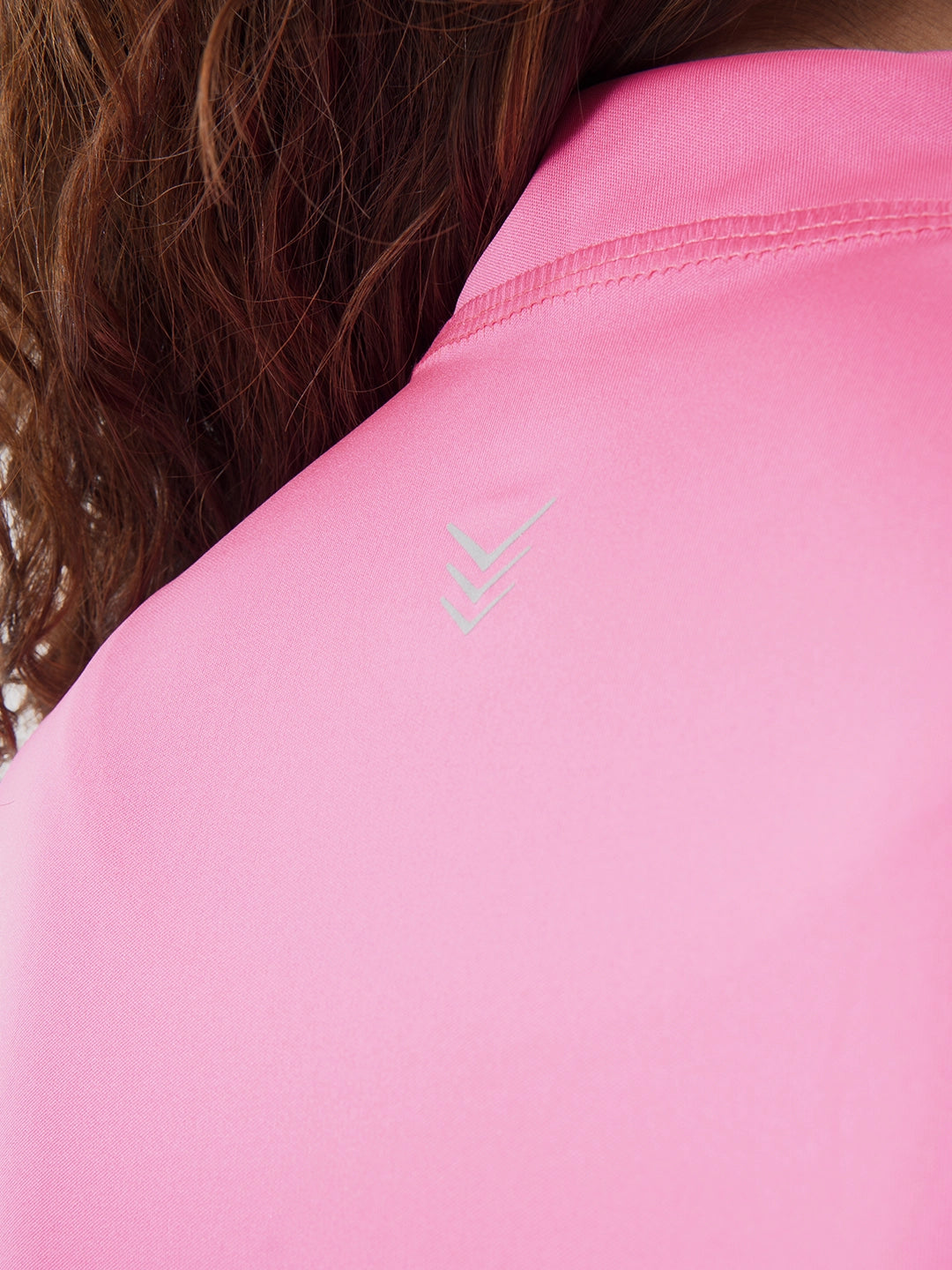 Camiseta Deportiva de Mujer Rolling - Magenta Luminoso