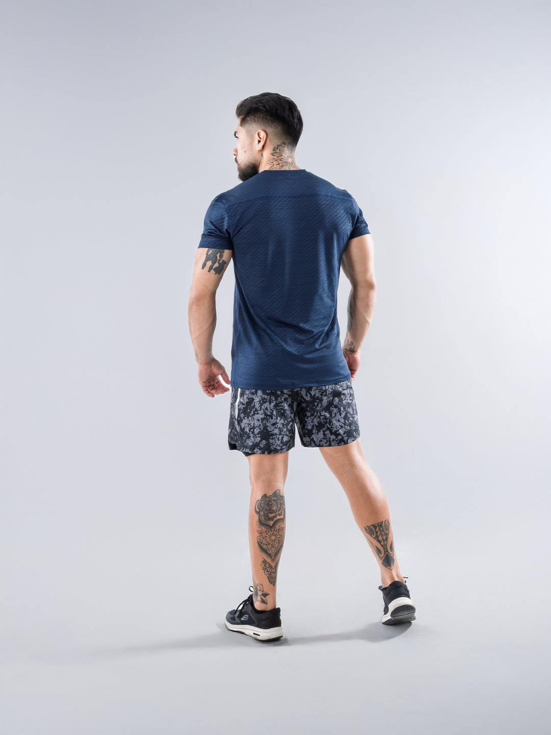 Camiseta Deportiva Quick Dry de Hombre para Running y Outdoor – Azul Turquí