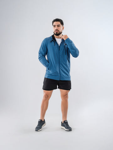 Chaqueta Deportiva para running de Hombre Velox – Hortensia Oscuro