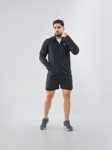 Chaqueta Deportiva para running de Hombre Velox - Negro