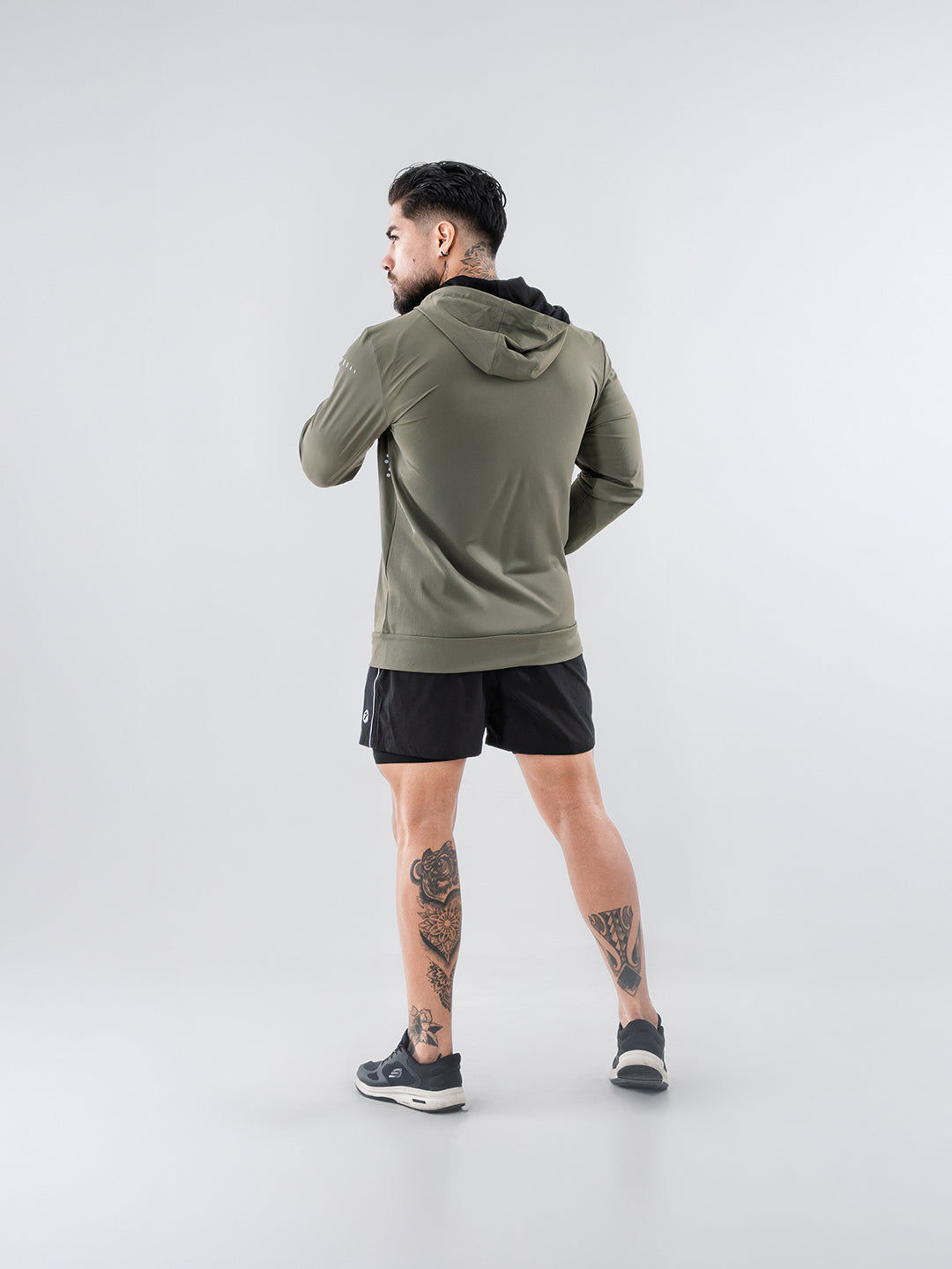 Chaqueta Deportiva para running de Hombre Velox - Verde Militar