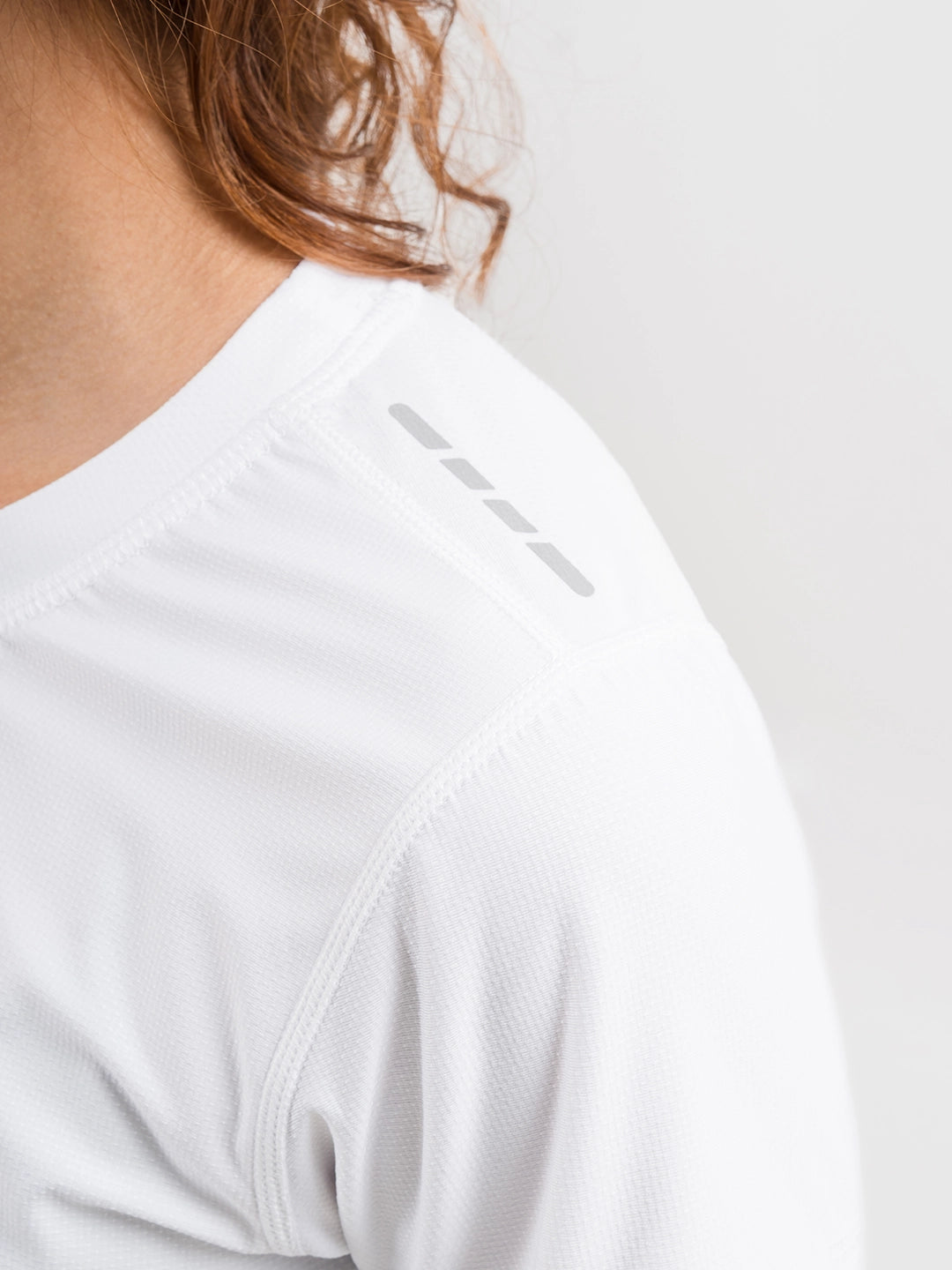 Camiseta Deportiva de Mujer Quick Dry - Blanco