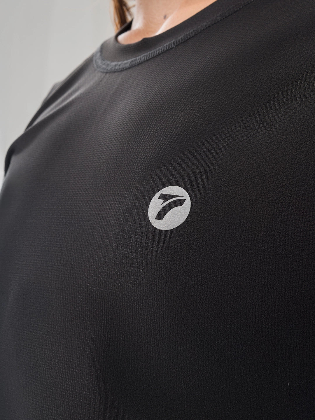 Camiseta Deportiva de Mujer Quick Dry - Negro