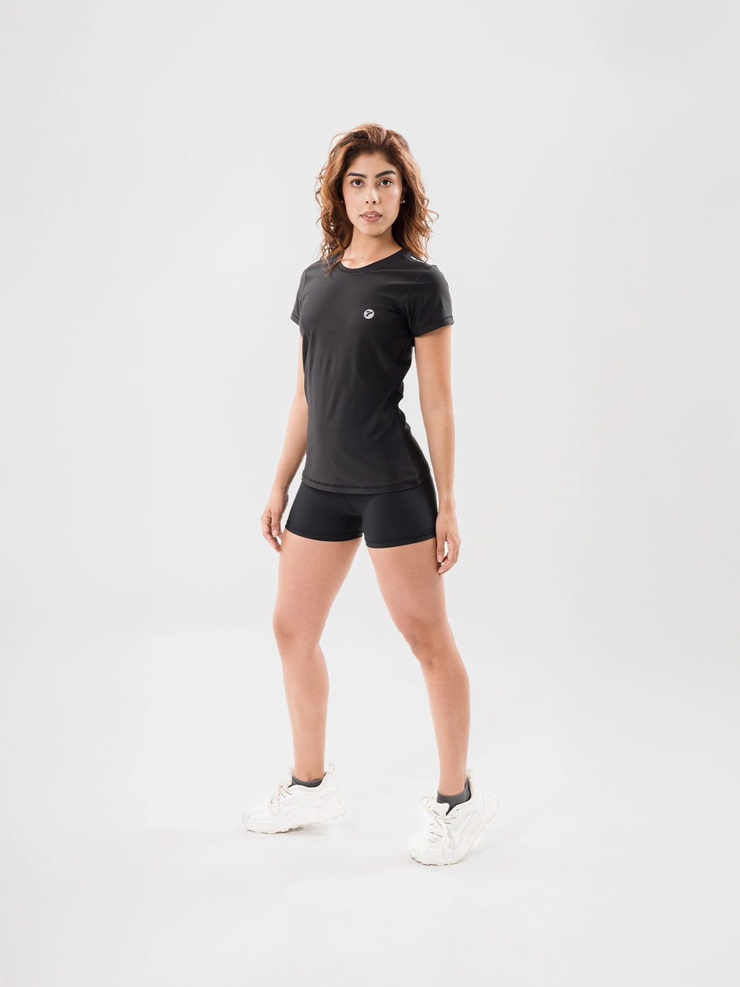 Camiseta Deportiva de Mujer Quick Dry - Negro
