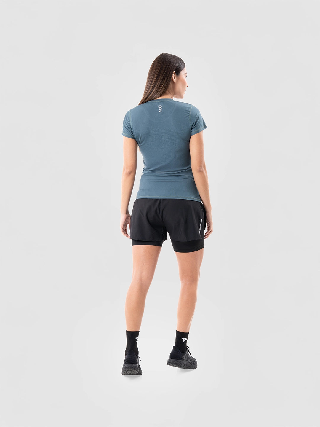 Camiseta Deportiva de Mujer Quick Dry - Verde Esmeralda